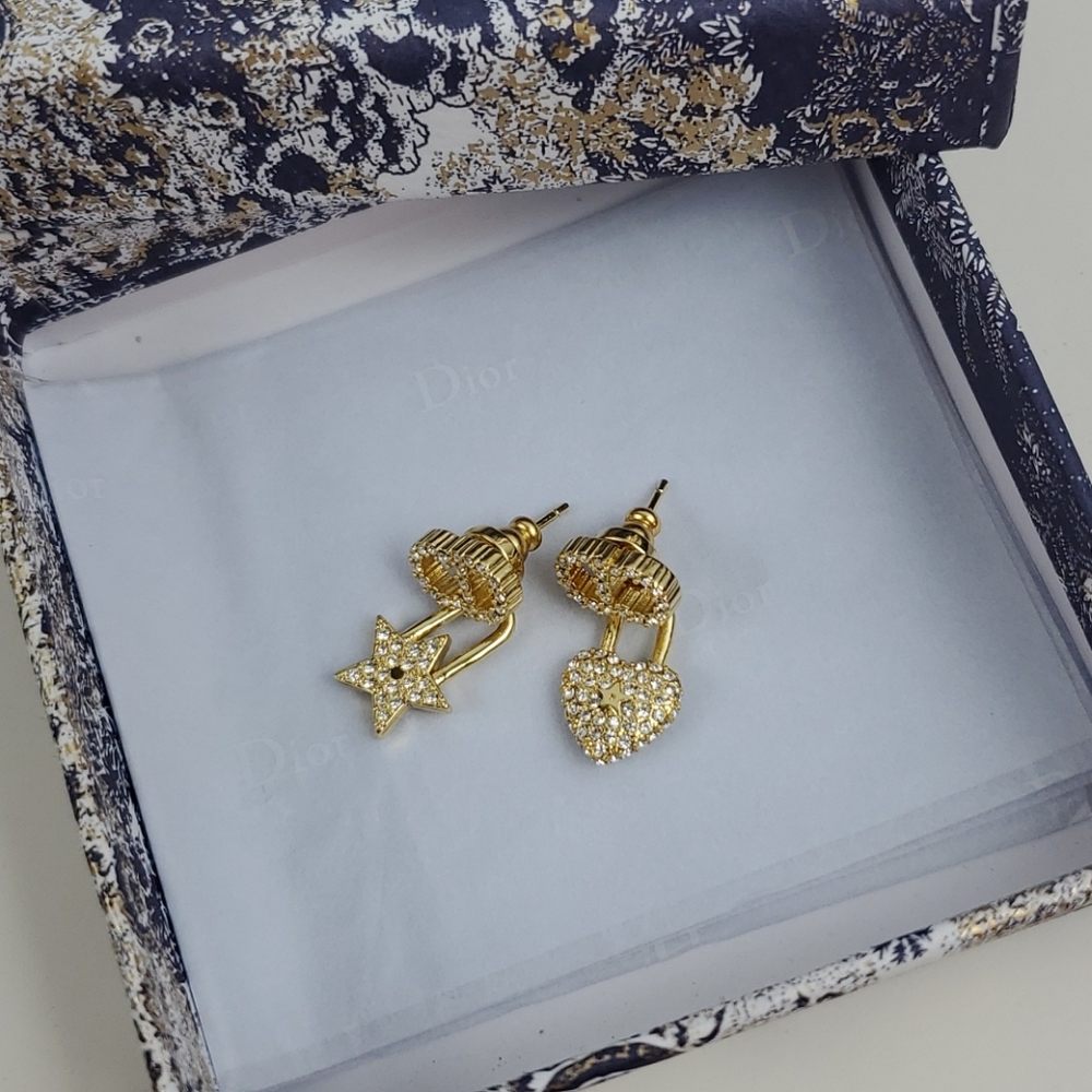 Crystal Dior earrings